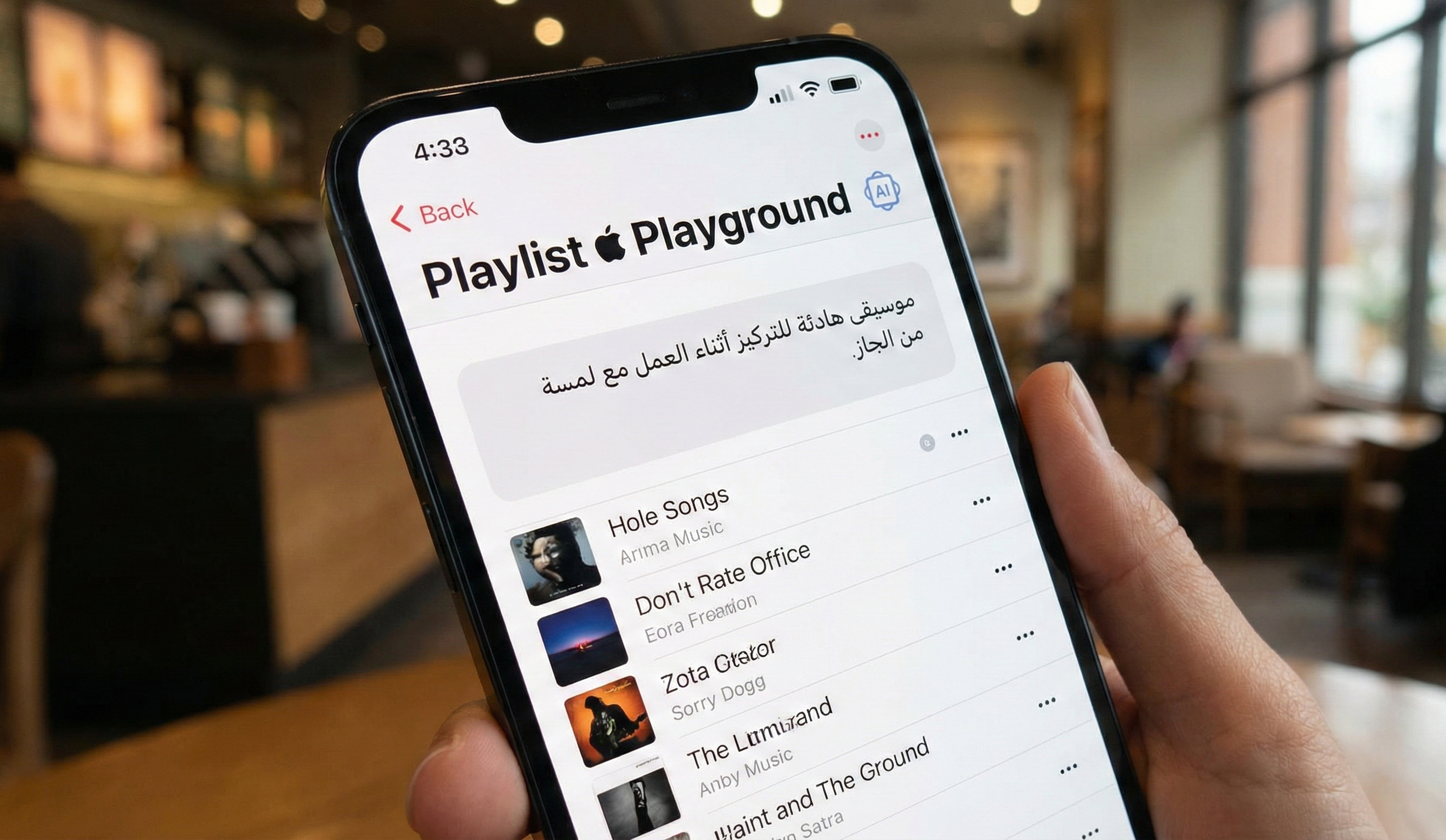 آبل تستعد لإطلاق ميزة “Playlist Playground”